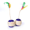 Cat Toy Pet Cat Sisal Scratching Ball Training Interactive Toy For