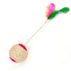 Cat Toy Pet Cat Sisal Scratching Ball Training Interactive Toy For