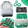 Nylon Mesh Bird Cage Cover Shell Skirt Net Easy Cleaning Seed Catcher